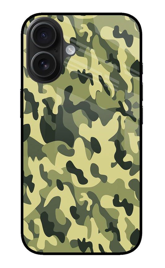 Camouflage iPhone 16 Glass Case