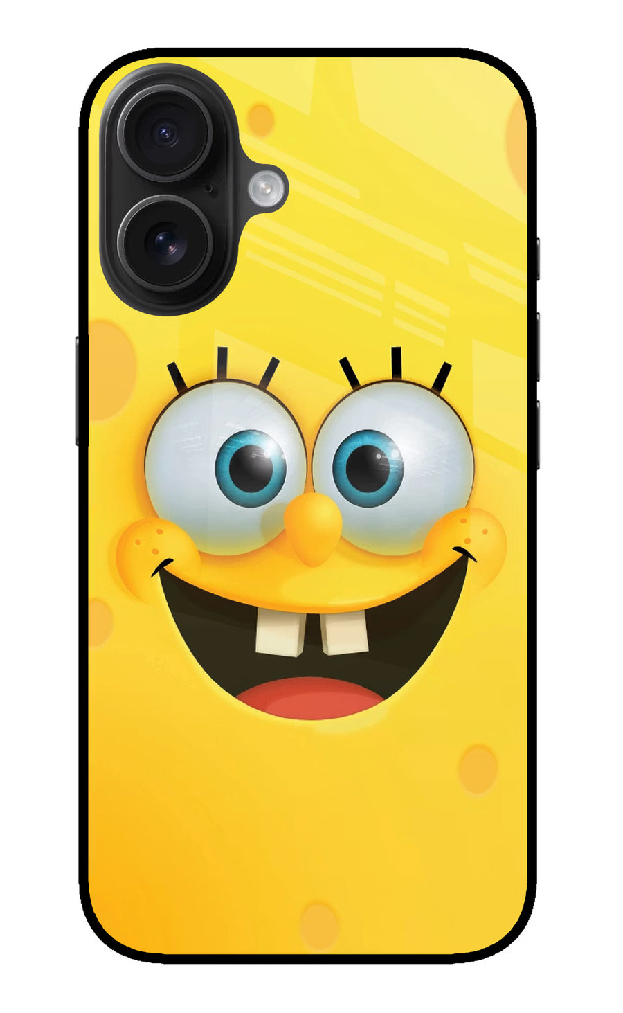 Sponge 1 iPhone 16 Back Cover, Metal case