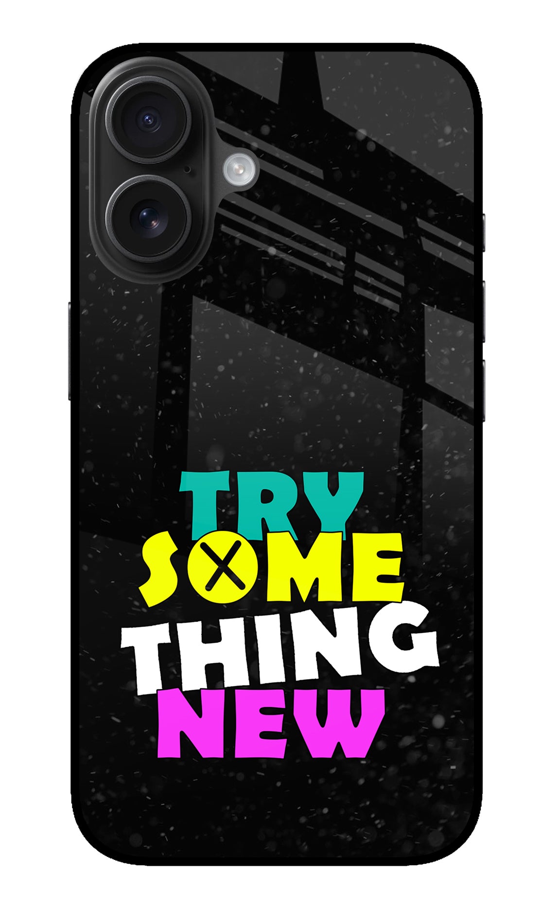 Try Something New iPhone 16 Back Cover