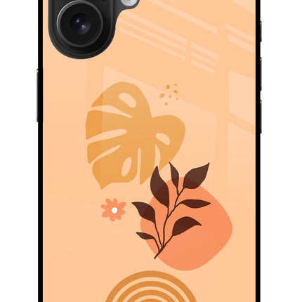 Bohemian Art iPhone 16 Glass Case Back Cover by Casekaro
