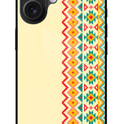 Ethnic Seamless iPhone 16 Glass Case