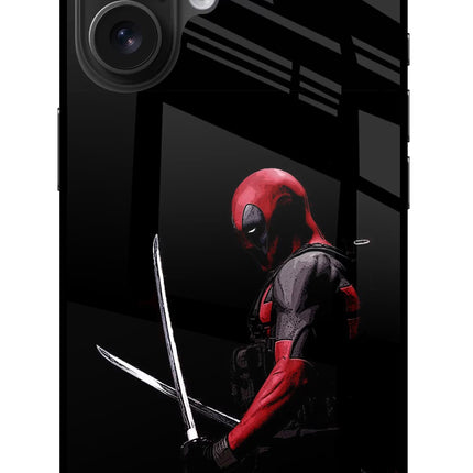 Deadpool iPhone 16 Glass Case
