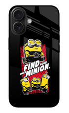 Find your inner Minion iPhone 16 Glass Case