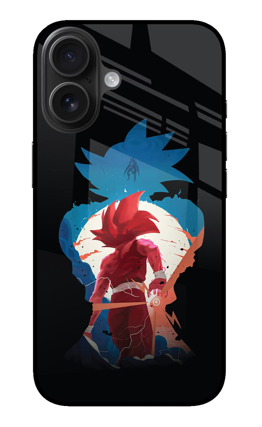 Goku iPhone 16 Back Cover, Metal case