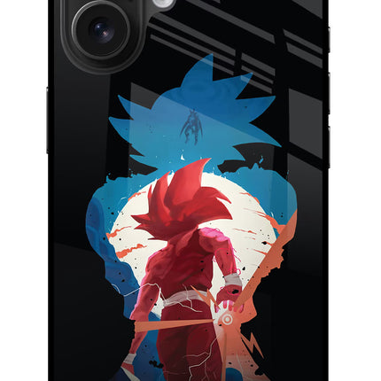 Goku iPhone 16 Glass Case