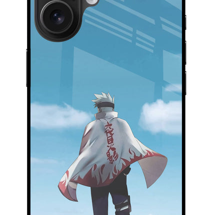 Kakashi iPhone 16 Glass Case
