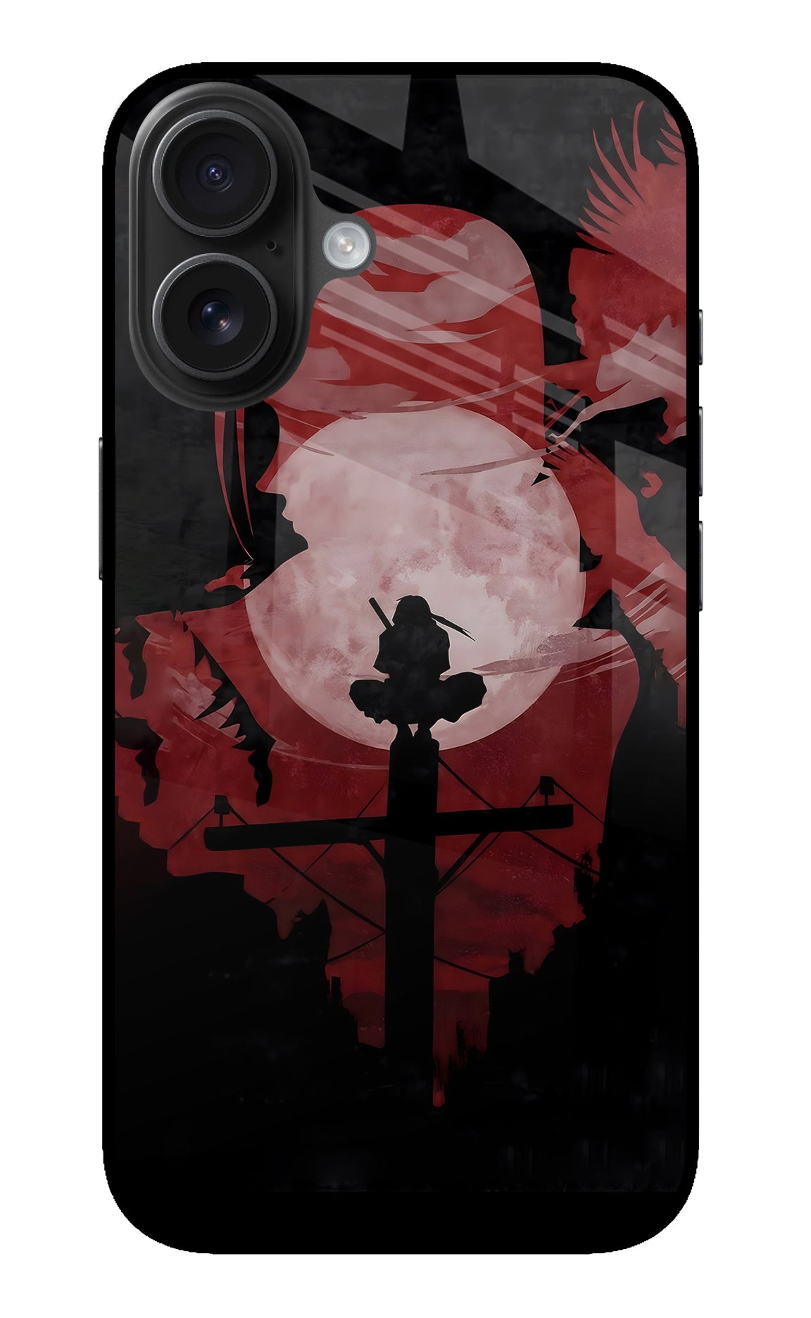 Naruto Anime iPhone 16 Glass Case