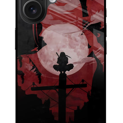 Naruto Anime iPhone 16 Glass Case Back Cover by Casekaro