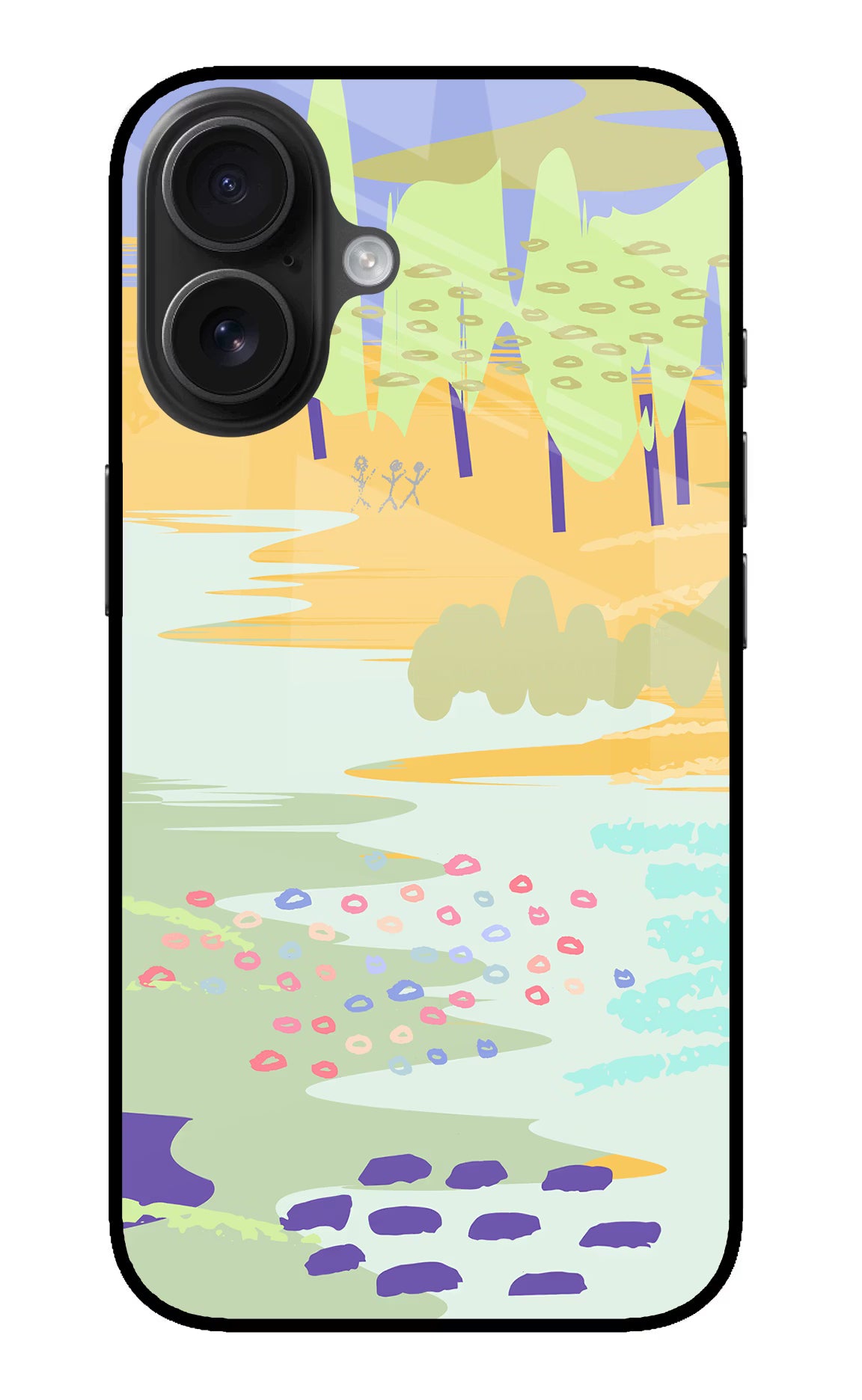 Scenery iPhone 16 Glass Case