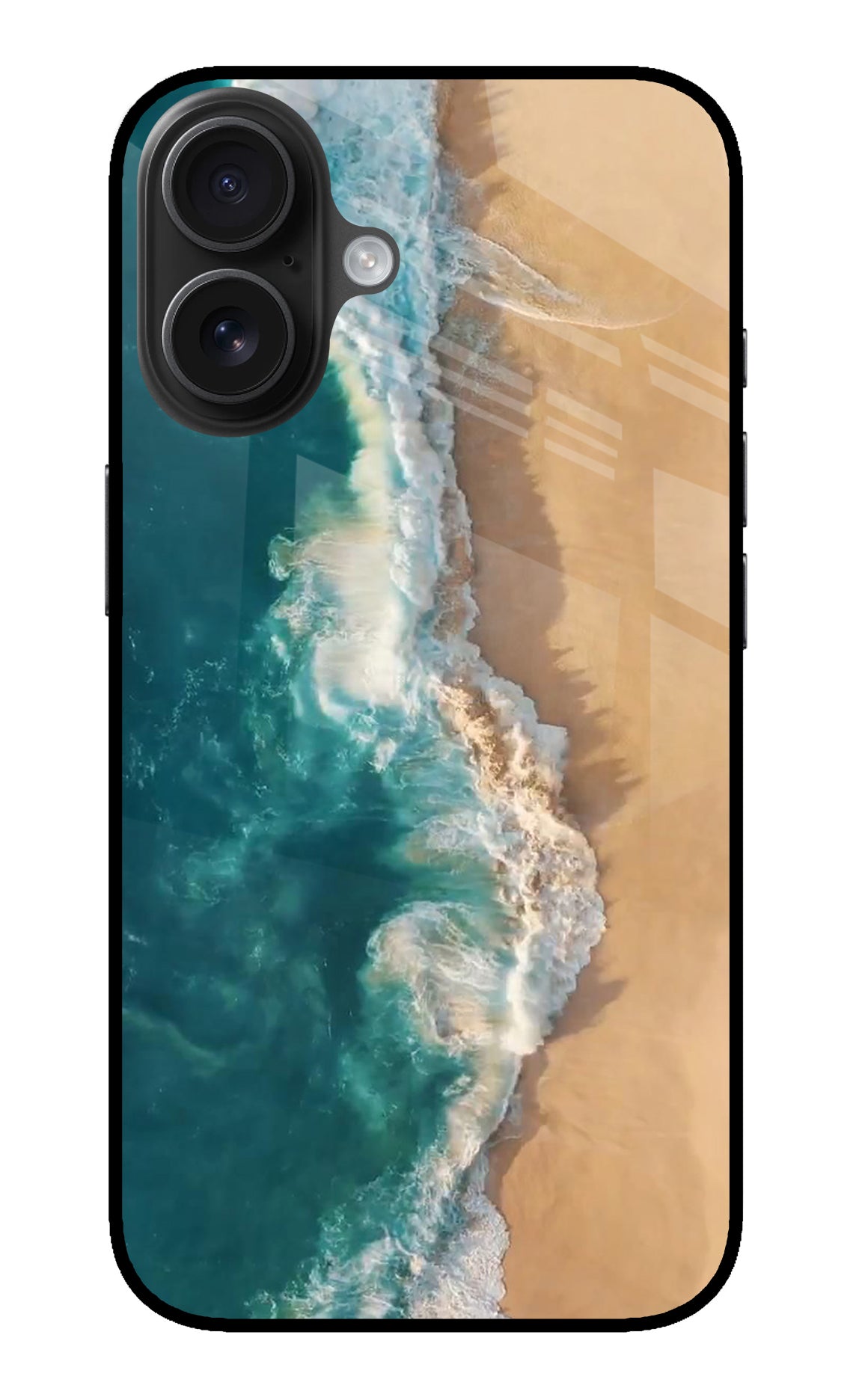 Ocean Beach iPhone 16 Glass Case