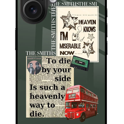 The Smiths iPhone 16 Glass Case