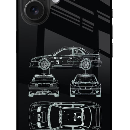 WRC'99 iPhone 16 Glass Case