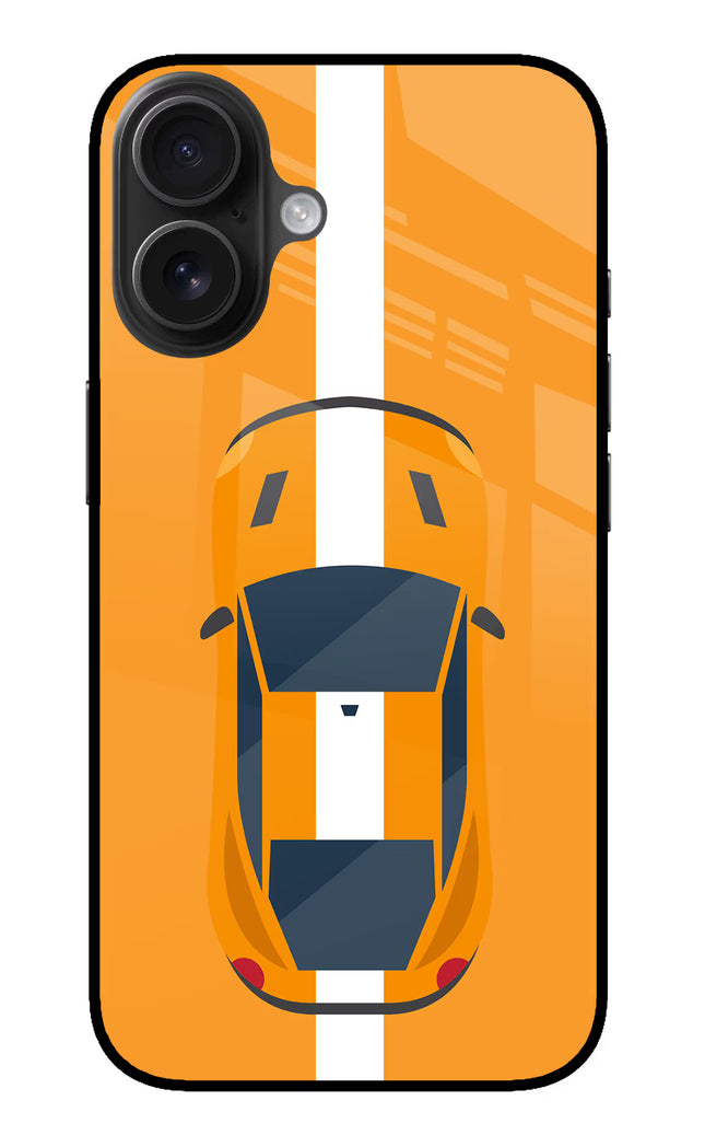 Highway Pursuit iPhone 16 Glass Case