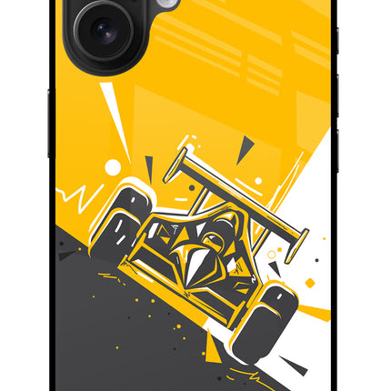 Track King iPhone 16 Glass Case