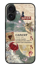 Cancer Zodiac Glass Case