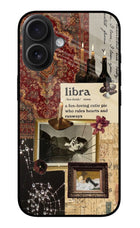 Libra Zodiac Glass Case