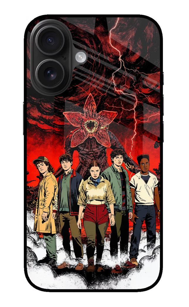 Ordinary Things Characters iPhone 16 Glass Case