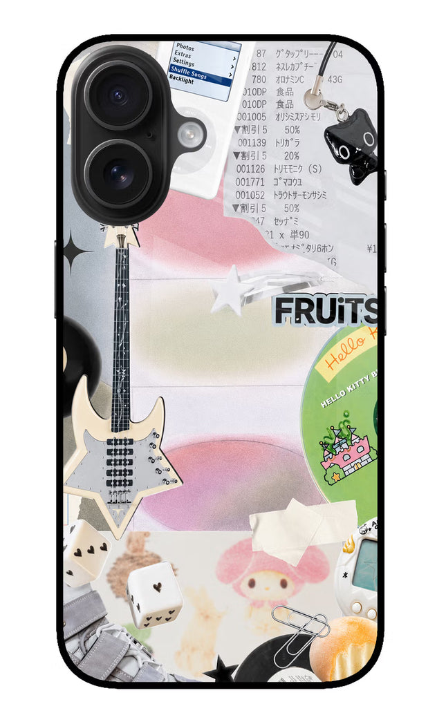 Softcore case iPhone 16 Glass Case