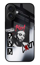 Playboi Carti iPhone 16 Glass Case