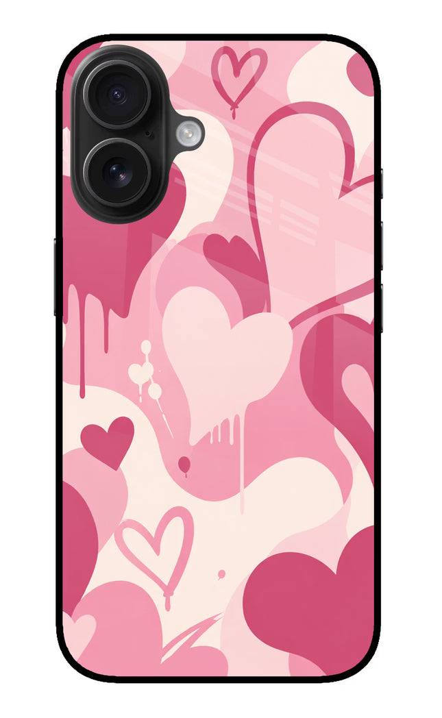 Hearty case iPhone 16 Glass Case