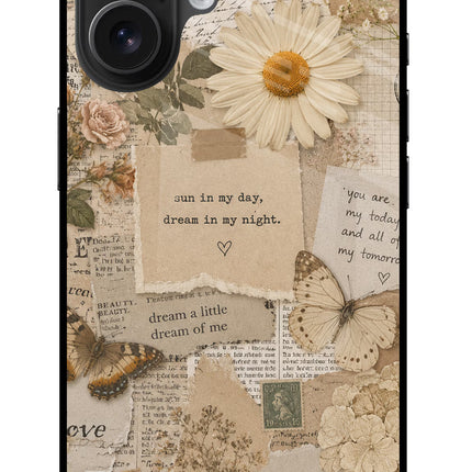 Vintage case iPhone 16 Glass Case