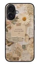 Vintage case iPhone 16 Glass Case