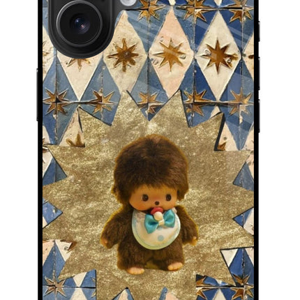 Woodooo iPhone 16 Glass Case Back Cover by Casekaro
