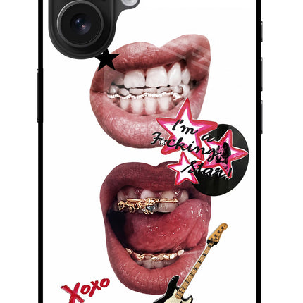 Rockstar iPhone 16 Glass Case