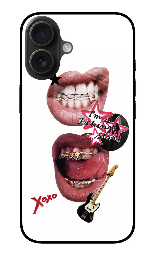 Rockstar iPhone 16 Glass Case