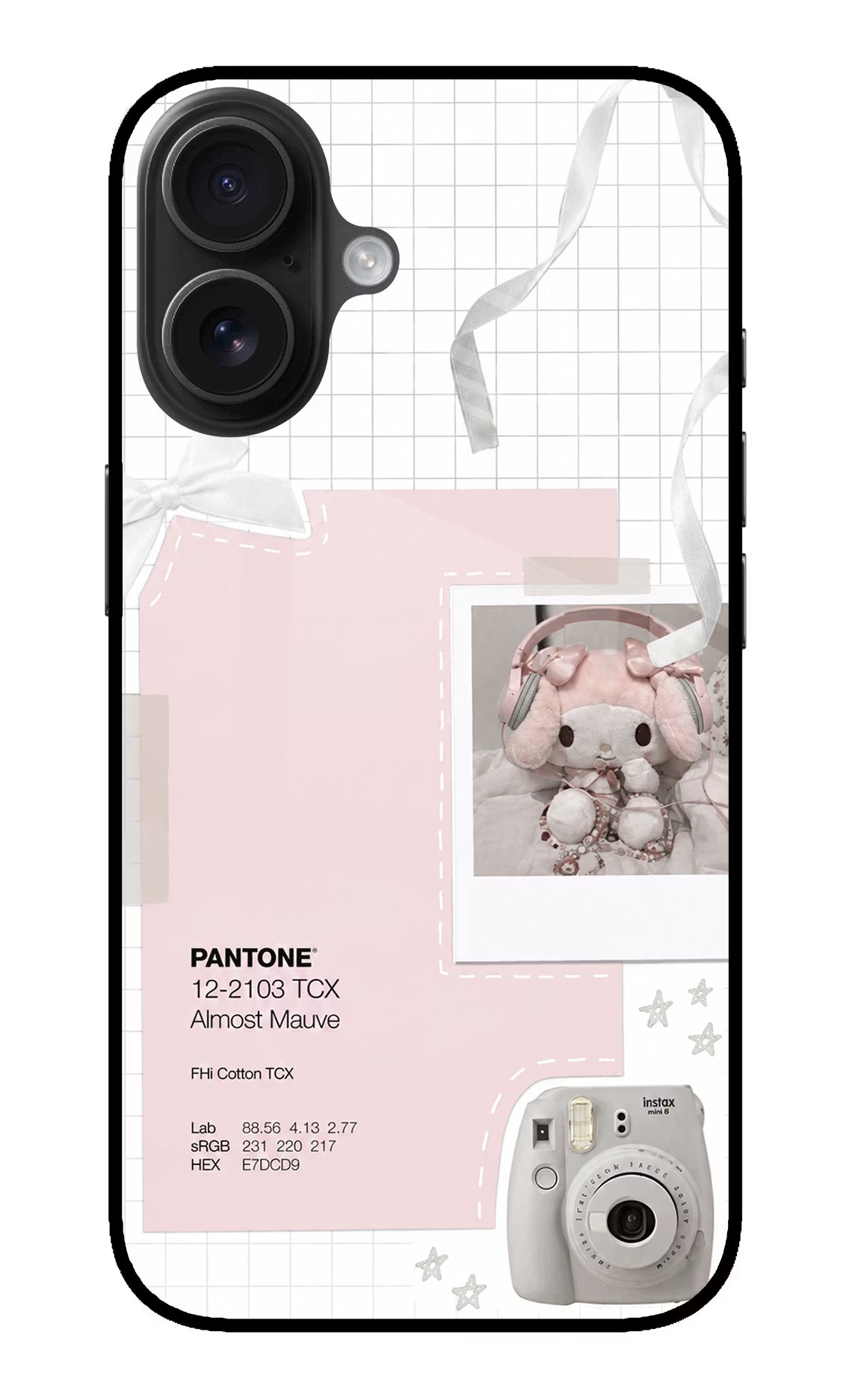 Pantone Asthetic iPhone 16 Glass Case