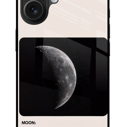 Moon Phase iPhone 16 Glass Case