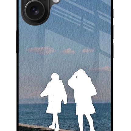 Coastal Dream iPhone 16 Glass Case Back Cover by Casekaro