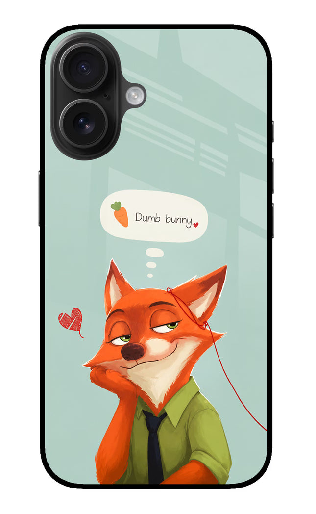 Nick Charm iPhone 16 Glass Case