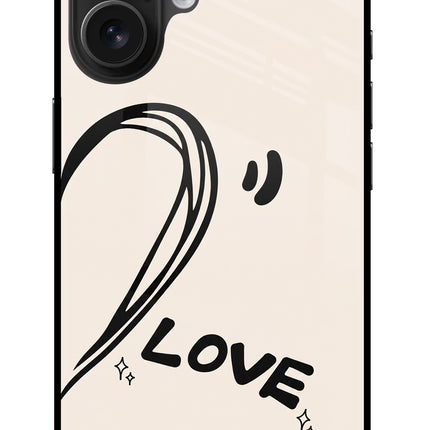 Soul Line iPhone 16 Glass Case