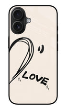 Soul Line iPhone 16 Glass Case