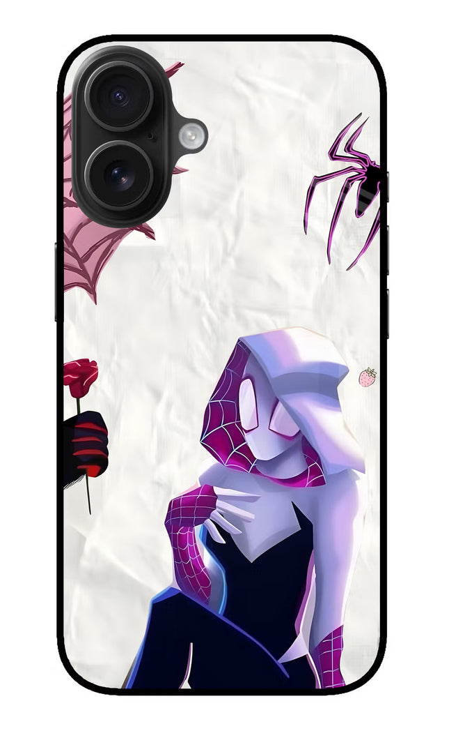 Gwen Verse iPhone 16 Glass Case