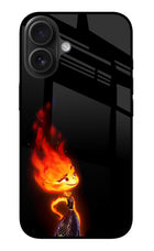 Ember Flame iPhone 16 Glass Case