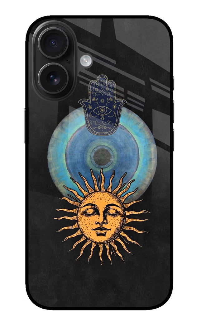 Divine Sun iPhone 16 Glass Case