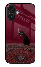 Midnight Cat Glass Case