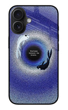 Dark Koi iPhone 16 Glass Case