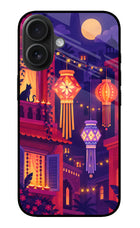 Lantern Lane iPhone 16 Glass Case