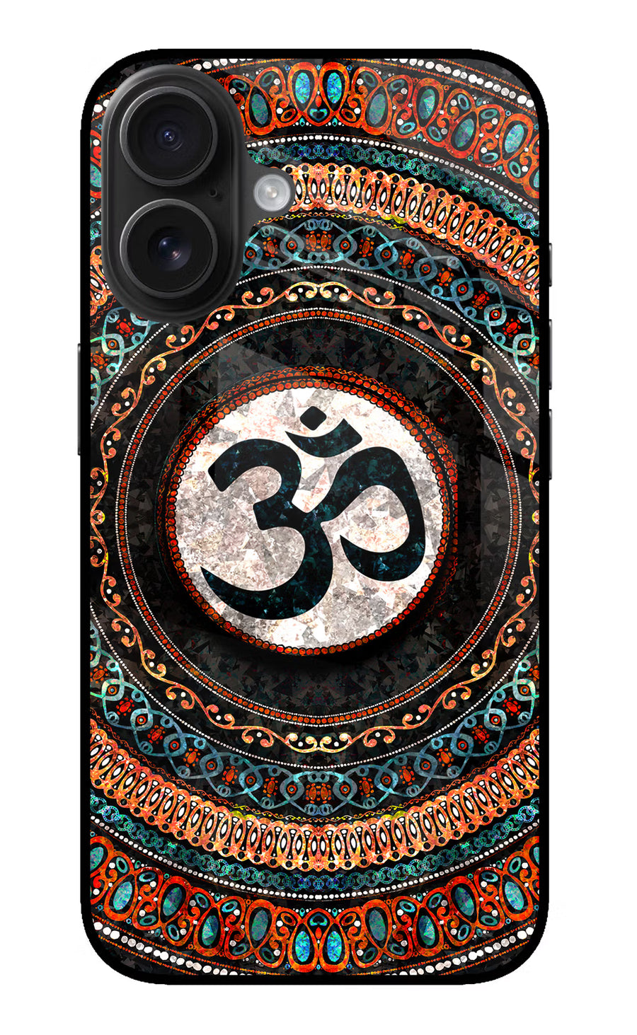 Om Culture iPhone 16 Pop Case, Metal case