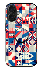 Colorful Pattern iPhone 16 Pop Case by Casekaro