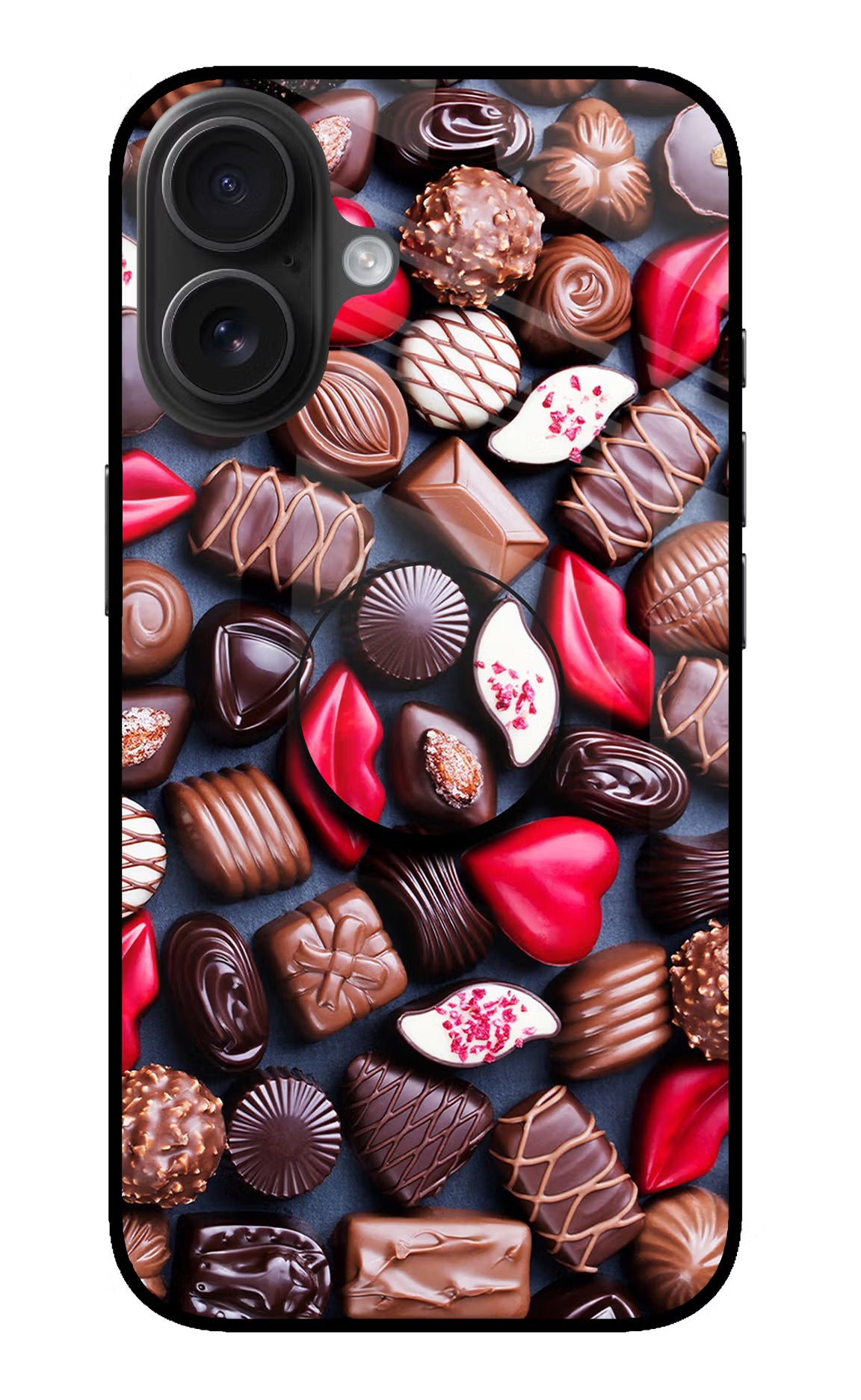 Chocolates iPhone 16 Pop Case by Casekaro