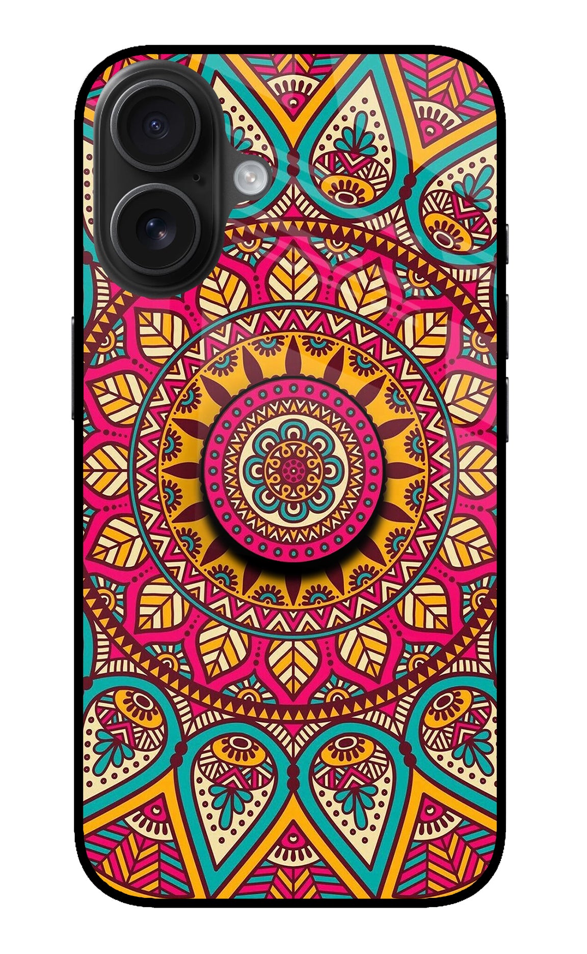 Mandala iPhone 16 Pop Case