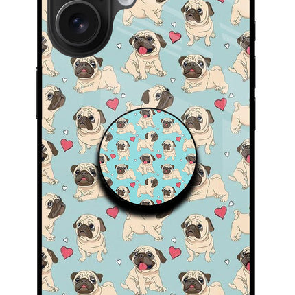 Pug Dog iPhone 16 Pop Case by Casekaro