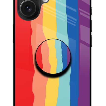Rainbow iPhone 16 Pop Case by Casekaro