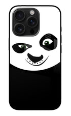 Panda iPhone 16 Pro Glass Case Back Cover by Casekaro