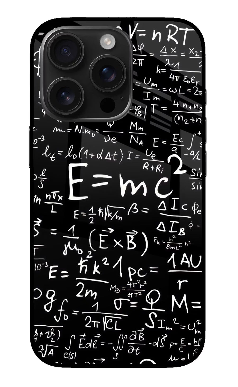 Physics Formula iPhone 16 Pro Back Cover, Metal case