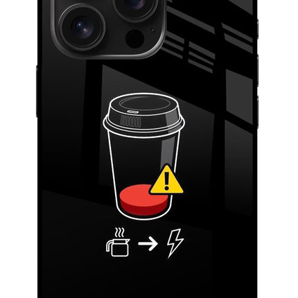 Coffee iPhone 16 Pro Glass Case